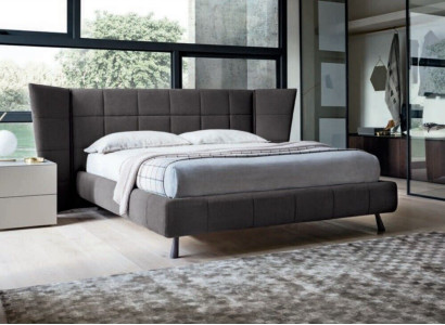 Luxury Design Bed Beds 160 x 200cm Dubai Double Hotel Wood Bedroom Bed