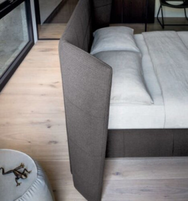 Luxury Design Bed Beds 160 x 200cm Dubai Double Hotel Wood Bedroom Bed