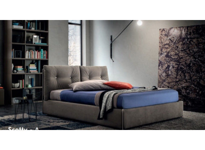 Double Beds Wood Design 180x200cm new Luxury Bed Bedroom Textile Upholstery