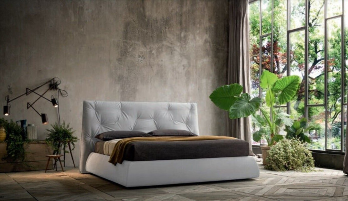 Design Furnishings Upholstered bed Frame Luxury Bed Hotel Royal Furniture Fabric Beds