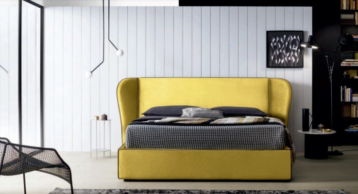 Furniture Fabric Design Furnishings Upholstered bed Frame Beds Luxury Bed Hotel Royal