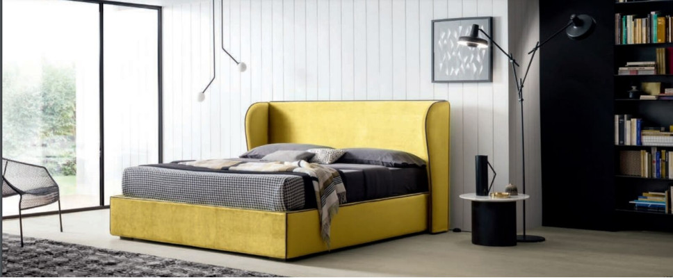 Furniture Fabric Design Furnishings Upholstered bed Frame Beds Luxury Bed Hotel Royal