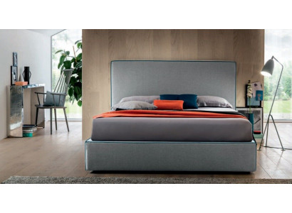 Luxury Beds Textile Hotel Upholstery Seat Textile Italy Designer Bed Bedroom