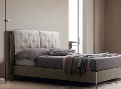 Designer Bed Bedroom Beds Textile Hotel Luxury Fabric Upholstery Seat Italy