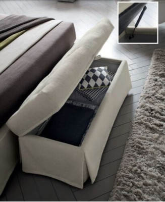 Modern Stool Design Benches Living Sleep Stool Stool Room Upholstery Textile Fabric