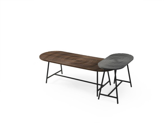 Design Classic r Coffee table Table Wood Side table Living room Table