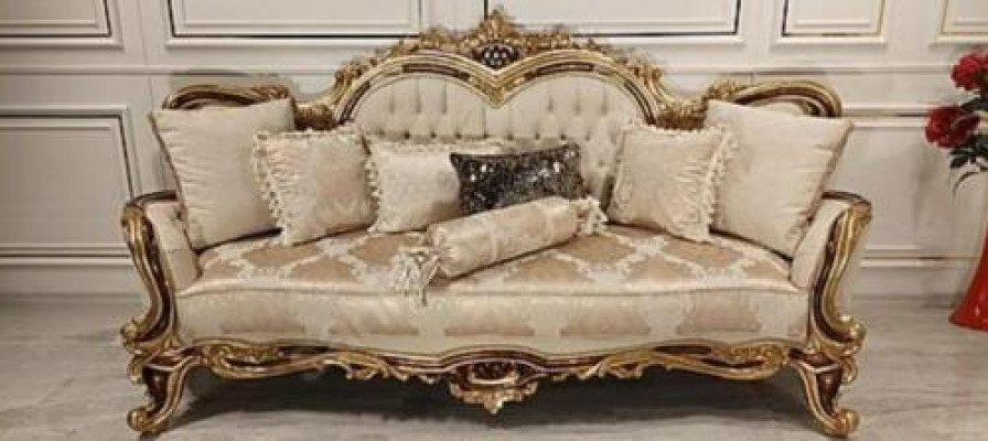 Classic Living room Sofa Upholstery Couch 3pcs. 3+1 + Coffee table for your home