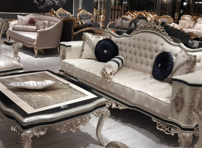 Luxury Living room Couch Set 3+1 with Coffee table Sofa set Sofa Couches