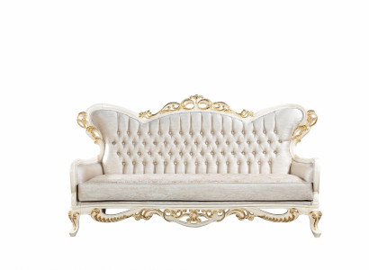 Classic s Chesterfield Three Seater Couch Baroque Rococo 3 Seater Sofa Couches Furniture