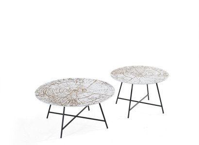 Coffee tables Tables Side tables Living room Modern Luxury Brown 2 pcs.