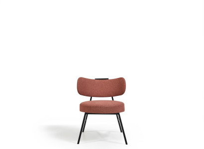 Luxurious modern brown dining room chair in Italian design