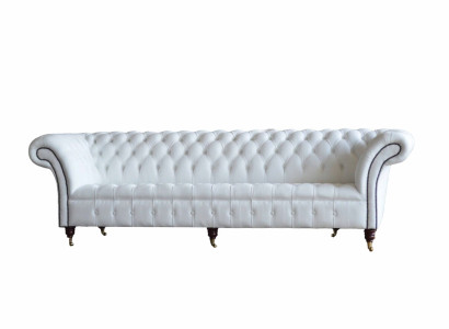 Chesterfield 4 Seater Living room English Design Couches Sofa Furniture new