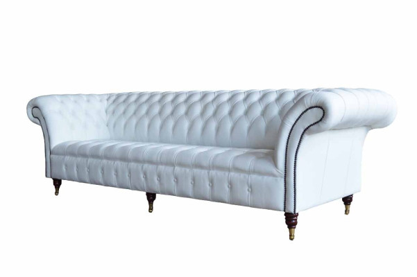 Chesterfield 4 Seater Living room English Design Couches Sofa Furniture new