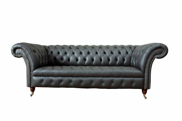 Chesterfield Design Luxury Upholstery Sofa Couch Seat Leather new Sofa new