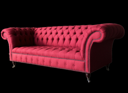 Chesterfield 3 Seater Three Seater Design Couches Upholstery Sofa Sofas Textile