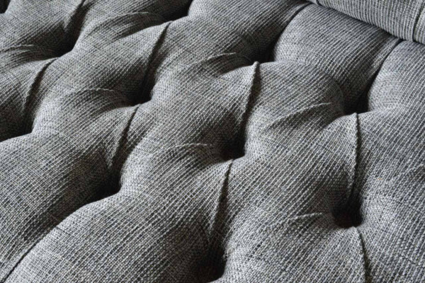 Gray Designer Couch Sofa Three Seater Luxury Couches Furniture Sofas Textile