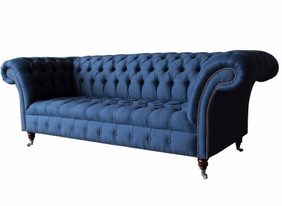 Three Seater Sofa Luxury Chesterfield 3 Seater Couches Blue Sofas new Couch