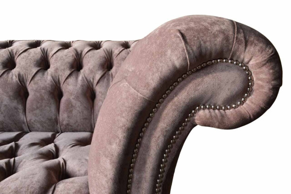 Chesterfield Sofa Couch Upholstery Design 3 Seater Sofas Three Seater Purple
