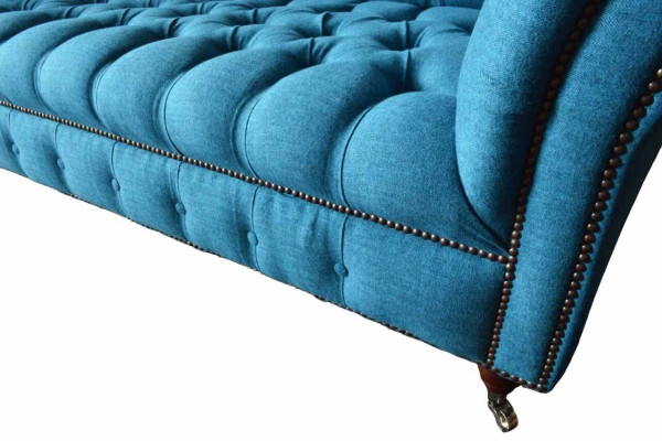 Chesterfield Sofa Couch Upholstery Designer 3 Seater Sofas new three seater
