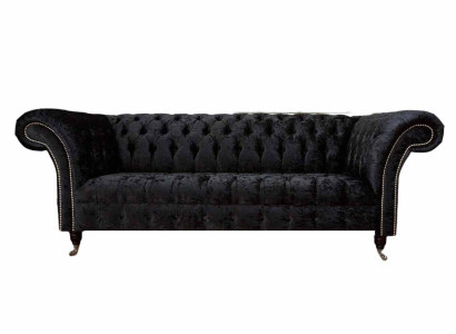 Sofa Luxury Textile Chesterfield Couch Sofas Upholstery Two-seater Couches