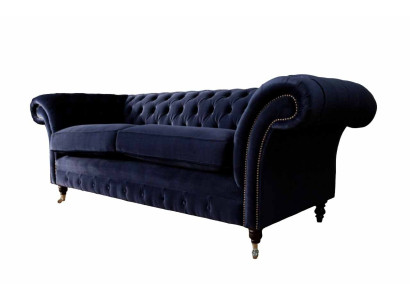 Chesterfield Three Seater Couch Upholstery Design Sofa 3 Seat Sofas Furniture