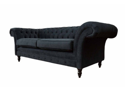 Chesterfield Pink new Three Seater Fabric Design Couches Upholstery Sofa new