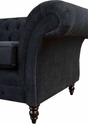 Chesterfield Pink new Three Seater Fabric Design Couches Upholstery Sofa new