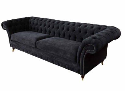 Three Seater Couch Upholstery Black Sofa 3 Seat Sofas Room Furniture Design