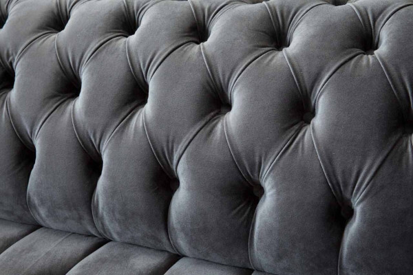 Chesterfield 3 Seater Design Sofa Upholstery Sofas Couches Textile Three Seater