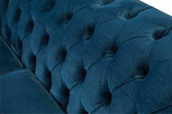 Design Sofa 3 Seater Couch Upholstery Luxury Textile Sofas Chesterfield new