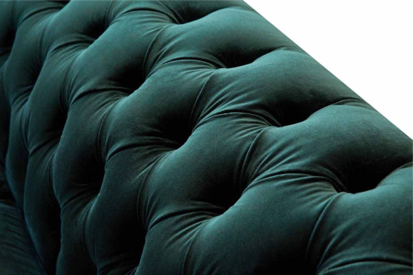 Chesterfield Upholstery 3 Seater Textile Couches Sofa Three Seater Couch Velvet
