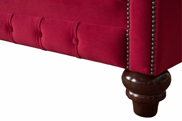 Design Modern Textile Sofa 2 Seater Couch Upholstery Luxury Sofas Chesterfield