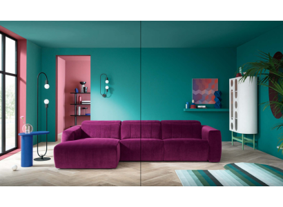 Couches Design Corner sofa Living room Corner sofa Couch Sofa L-shape Living landscape Furniture