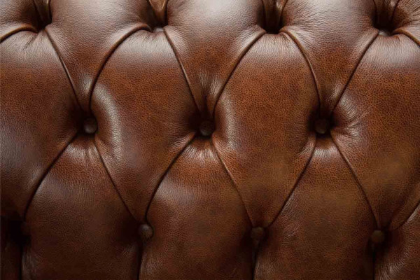Luxury Sofa 2 Seater Sofas Brown Leather Design Furniture Style Upholstery new