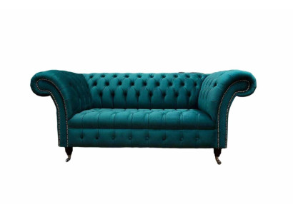 Sofa 2 Seater Design Sofas Upholstery Couches Textile Chesterfield Seat