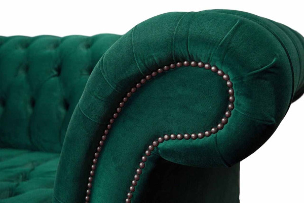 Chesterfield Two-seater Sofa 2 Seater Design Sofas Upholstery Modern Seat Fabric