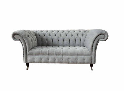 Design Couch Sofas Fabric Modern Sofa set 2 Seater Upholstery