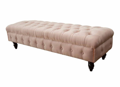 Footstool Stool Upholstered Stool Ottoman Chesterfield