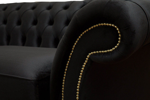 Chesterfield Sofa 3 Seater Couch Upholstery Luxury Textile Couches Sofas