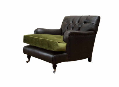 Chesterfield Armchair Design Upholstery Sofa Couch Chesterfield Leather
