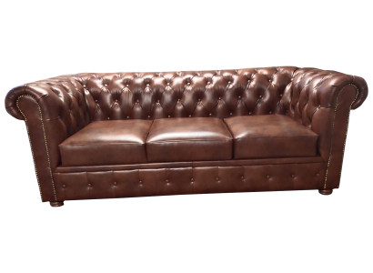 Luxury Chesterfield Sofa 3 Seater Couches Lounge Sofas Couch 230cm Fabric