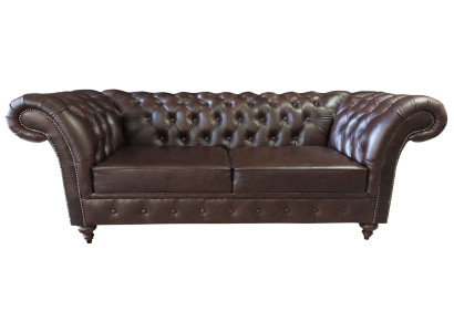 Chesterfield Sofa 3 Seater Couch Seat Luxury Couches Three Seater 230cm