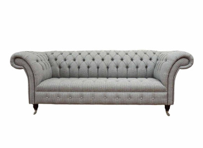 Chesterfield 3 Seater Sofa Gray Design Couches Upholstery Sofas Couches