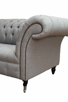 Chesterfield 3 Seater Sofa Gray Design Couches Upholstery Sofas Couches
