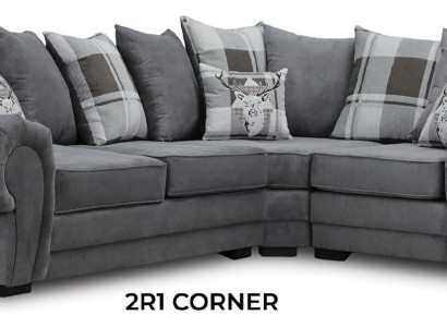 Corner sofa Italian Style Comfortable Design Sofa Upholstery Textile Living room Fabric