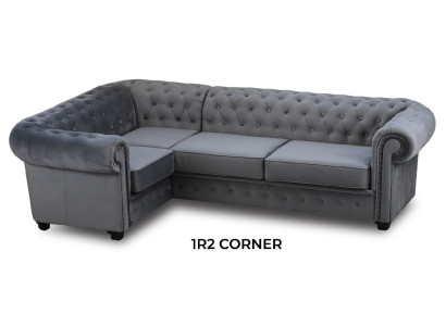 Chesterfield Sofa Couch Upholstery Furniture Corner suite Sofas Couches Fabric Textile