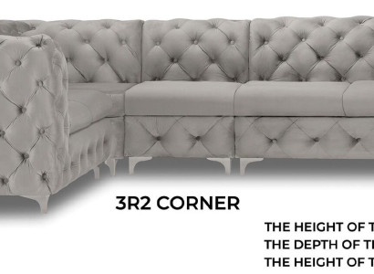 Luxury Chesterfield Sofa Corner sofa Sofa Upholstery Furniture Corner suite Couches