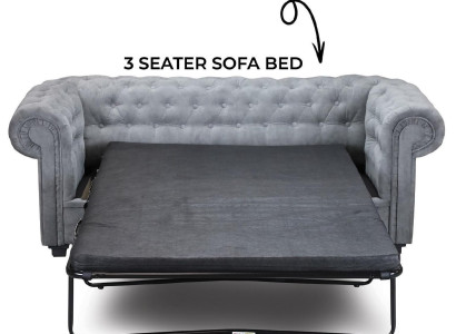 Chesterfield Sofa with Bed function Bengali folding bed Couch Sofa bed