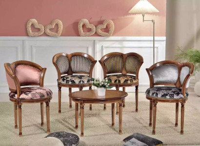 Living room Set Coffee table Chairs Designer Classic s Furniture Set 5pcs