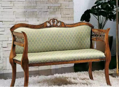 Classic Stool Luxury Upholstery Bench seat Living room Seat furniture Two-seater